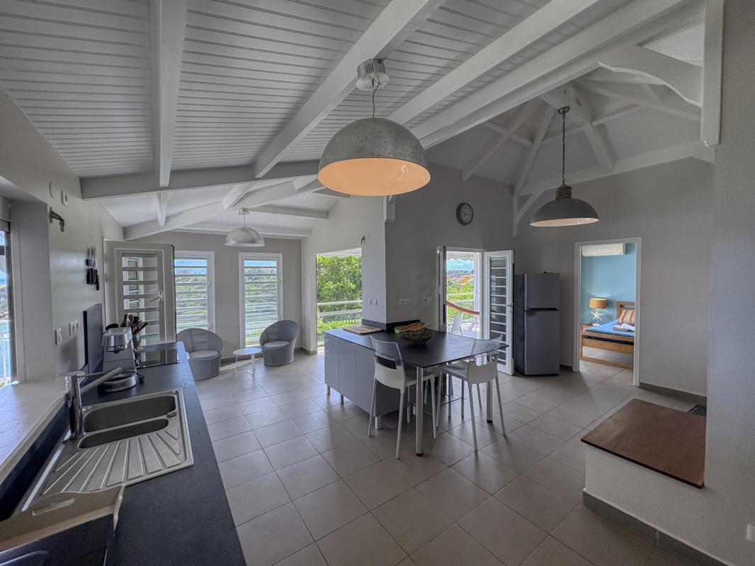18.Location villa piscine vue mer Saint François Guadeloupe_Vue mer
